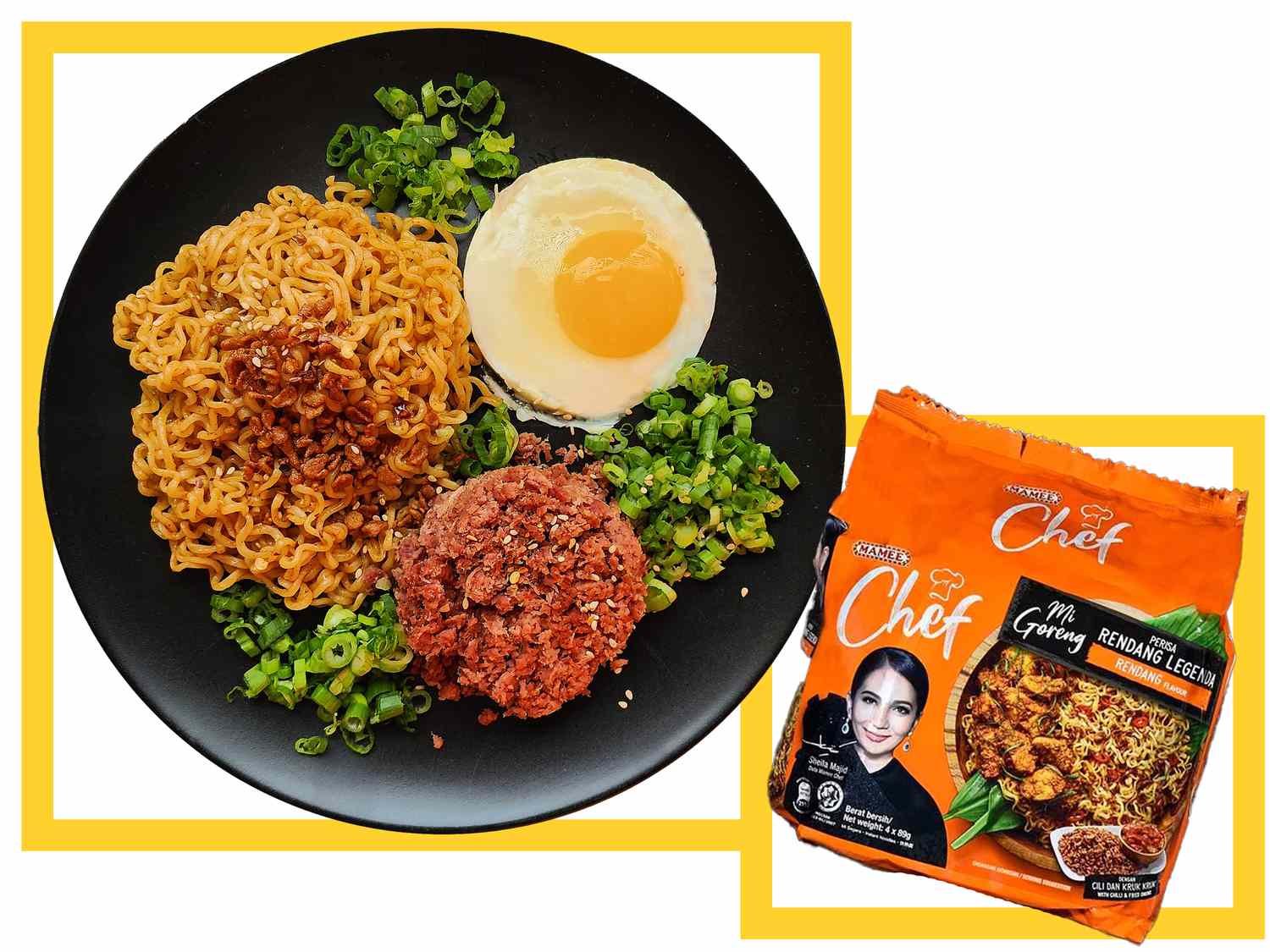 Mamee Chef Mi Goreng Perisa Rendang Legenda