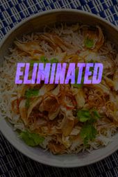 Taiwanese Turkey and rice eliminated graphic