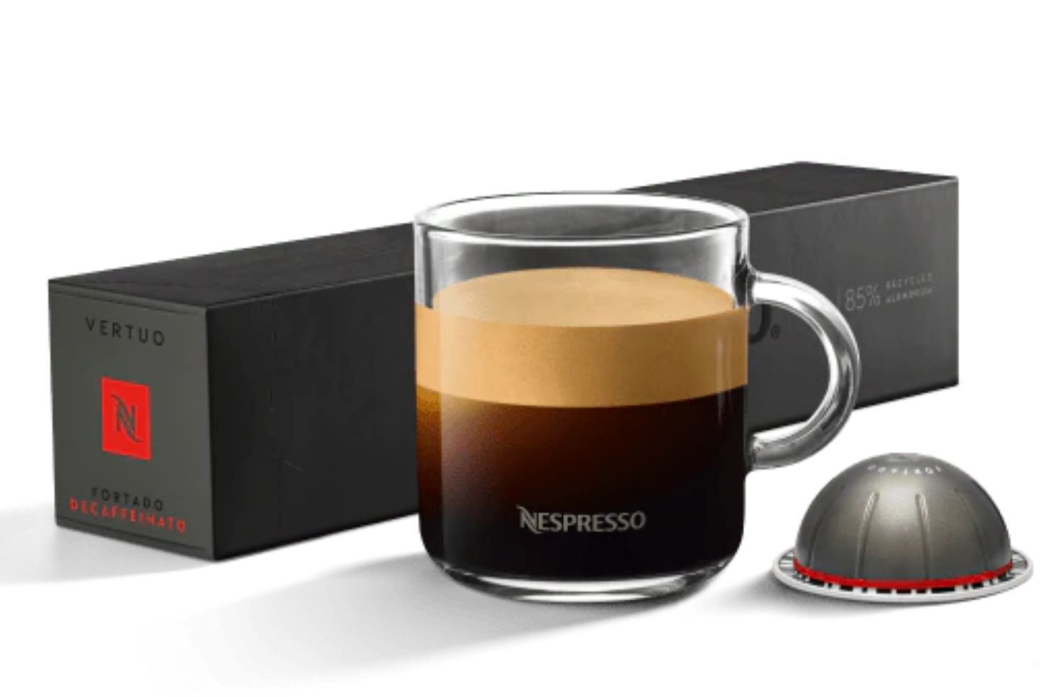 Nespresso Fortado Decaffeinato Vertuo