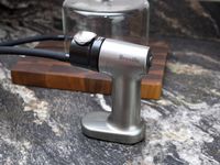 breville smoking gun with a cloche in the background