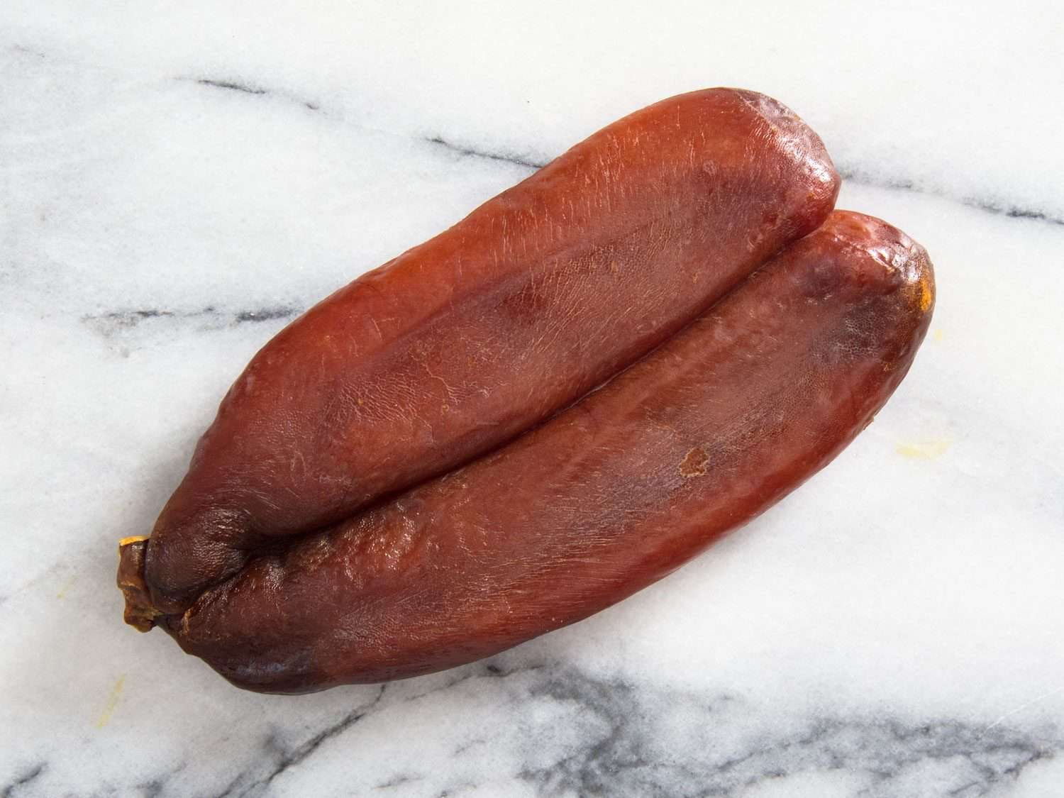 Mullet bottarga from l'Oro di Cabras, sold by Gustiamo.