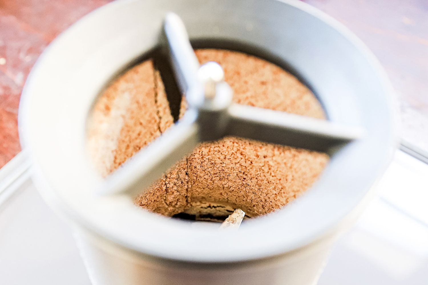 a view of the desiccated ground nuts inside the nama