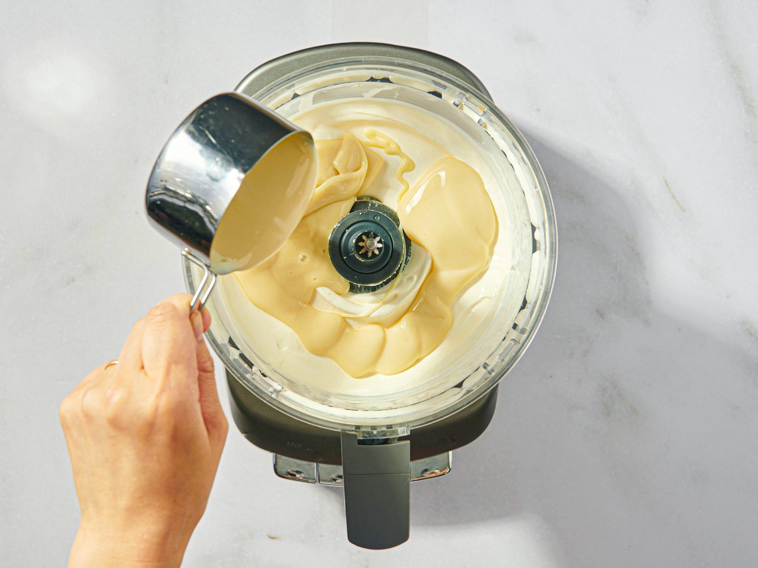 Adding condensed milk