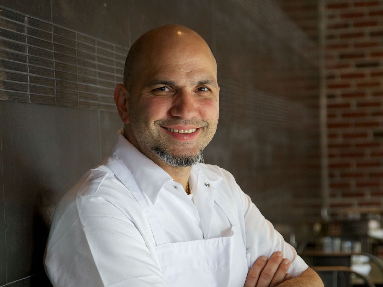 A photo of Chef Michael Psilakis, of Kefi, MP Taverna, Fishtag