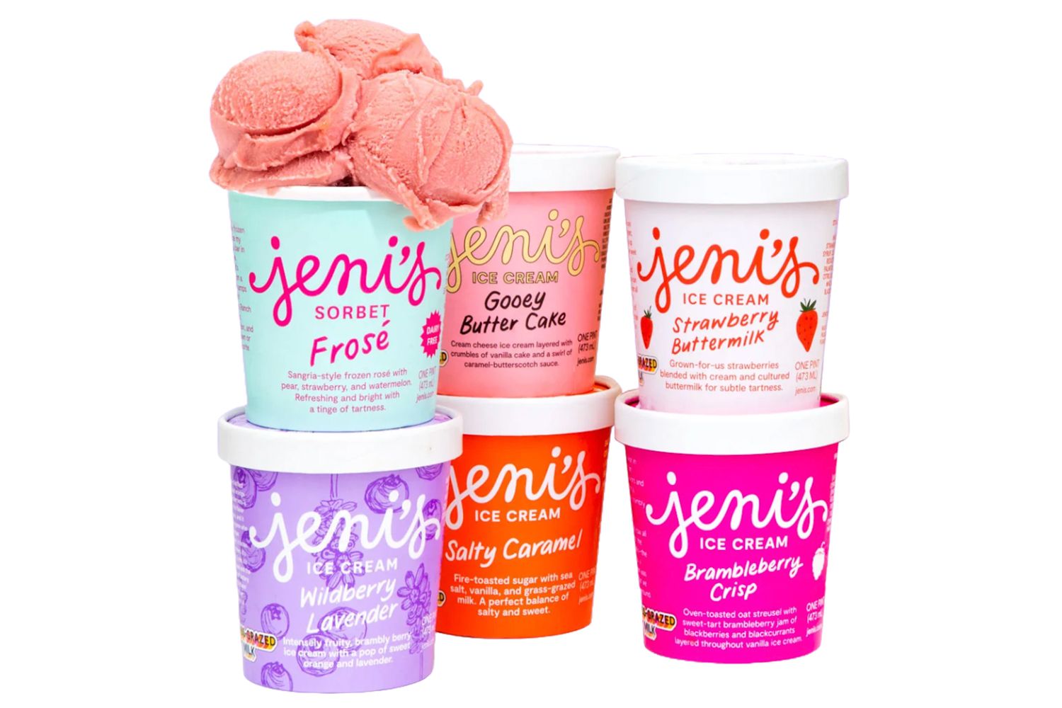 Jeni's Ice Creams Palentine&rsquo;s Day Collection