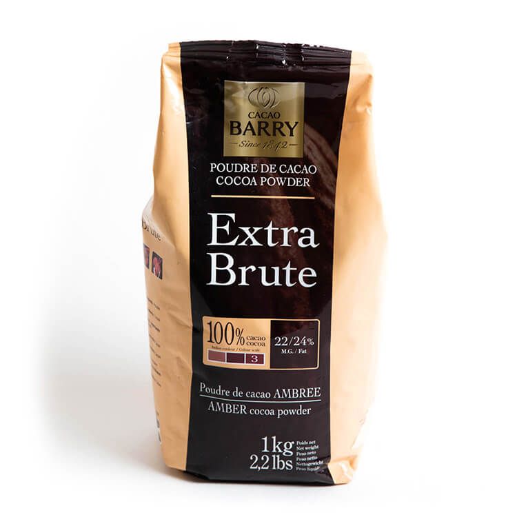 Cacao Barry Extra Brute Cocoa Powder (2.2 lbs)