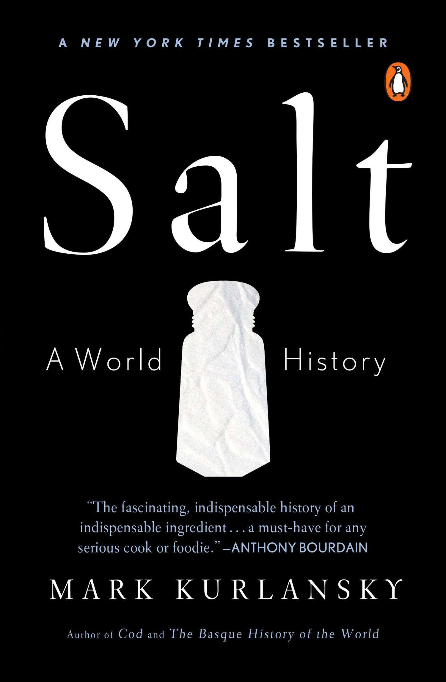 the cover of the book Salt: A World History