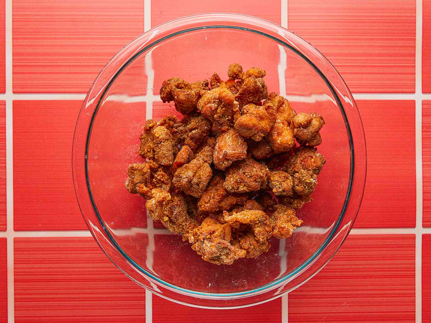 Finished fried chicken