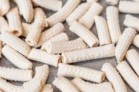 close up of pasta made with Philips Viva Collection Pasta and Noodle Maker 