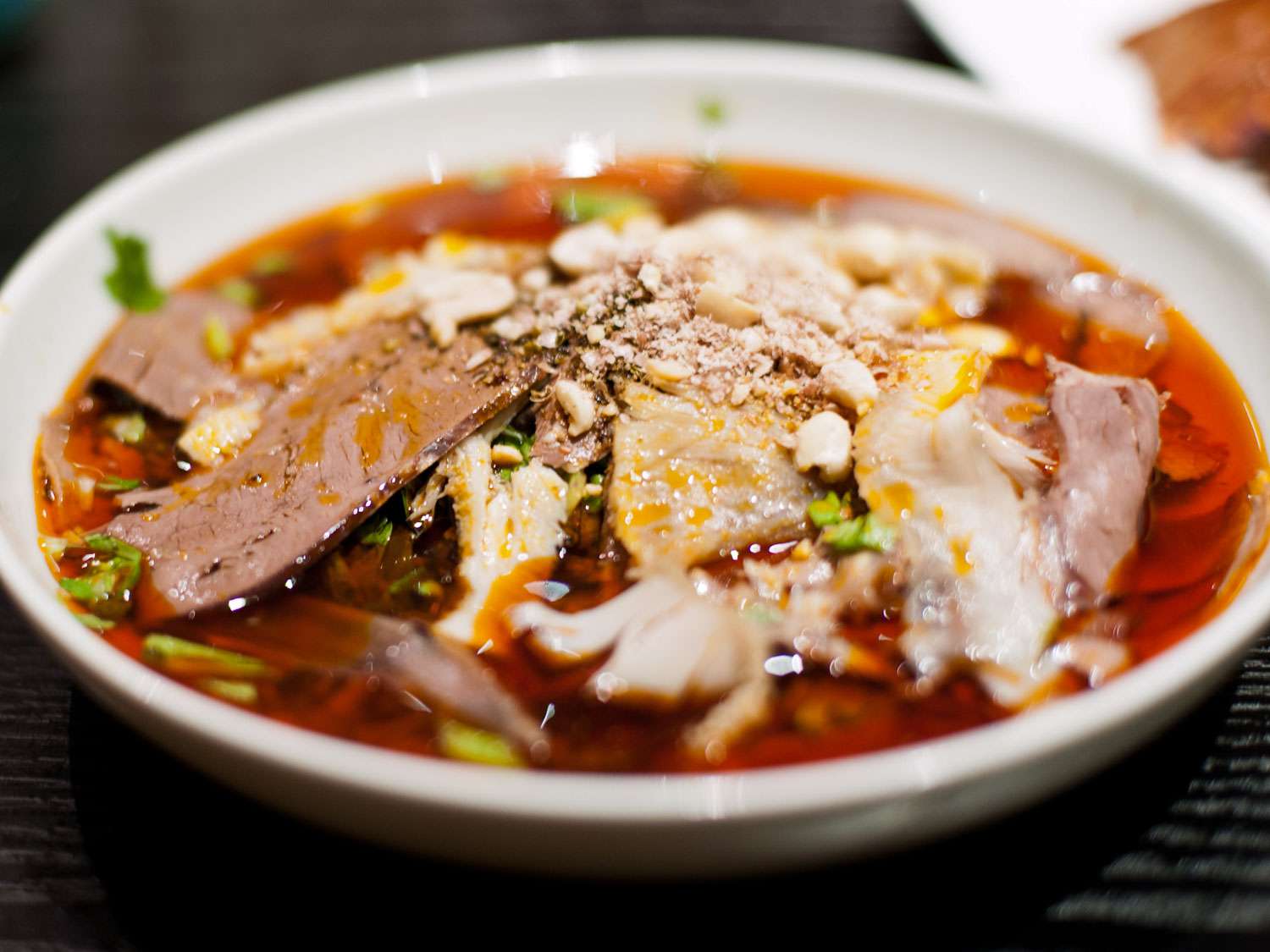 A bowl of Chilled Sichuan Beef