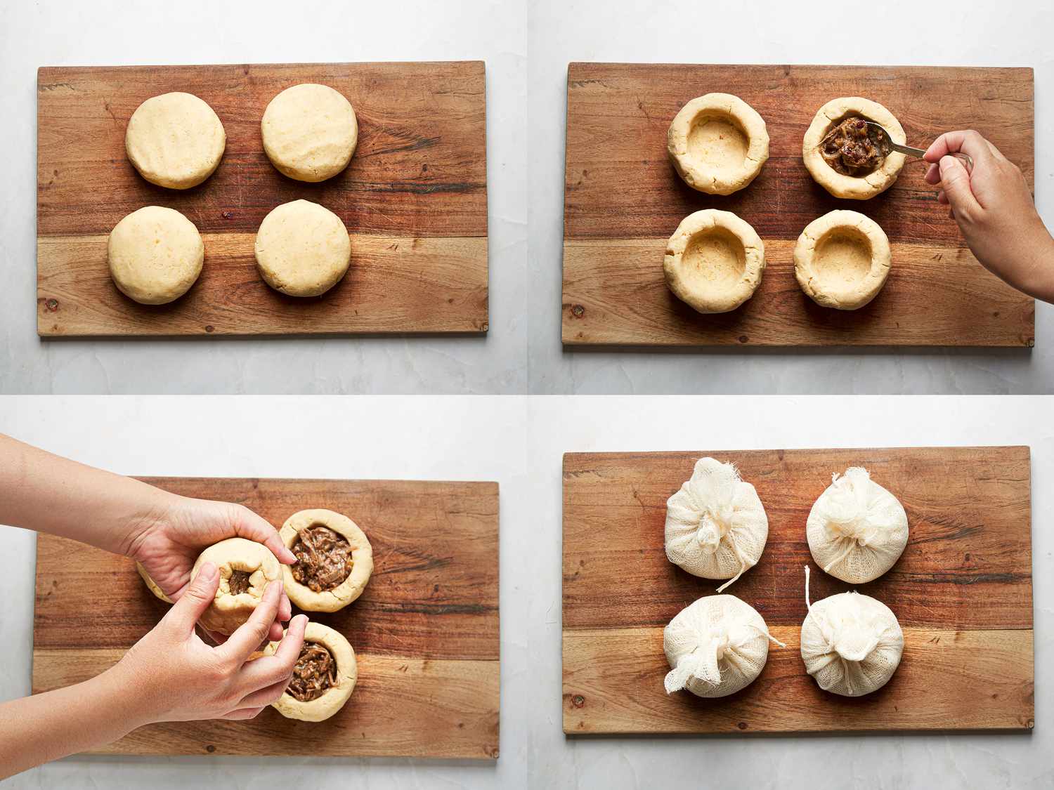 Overhead view of topik step