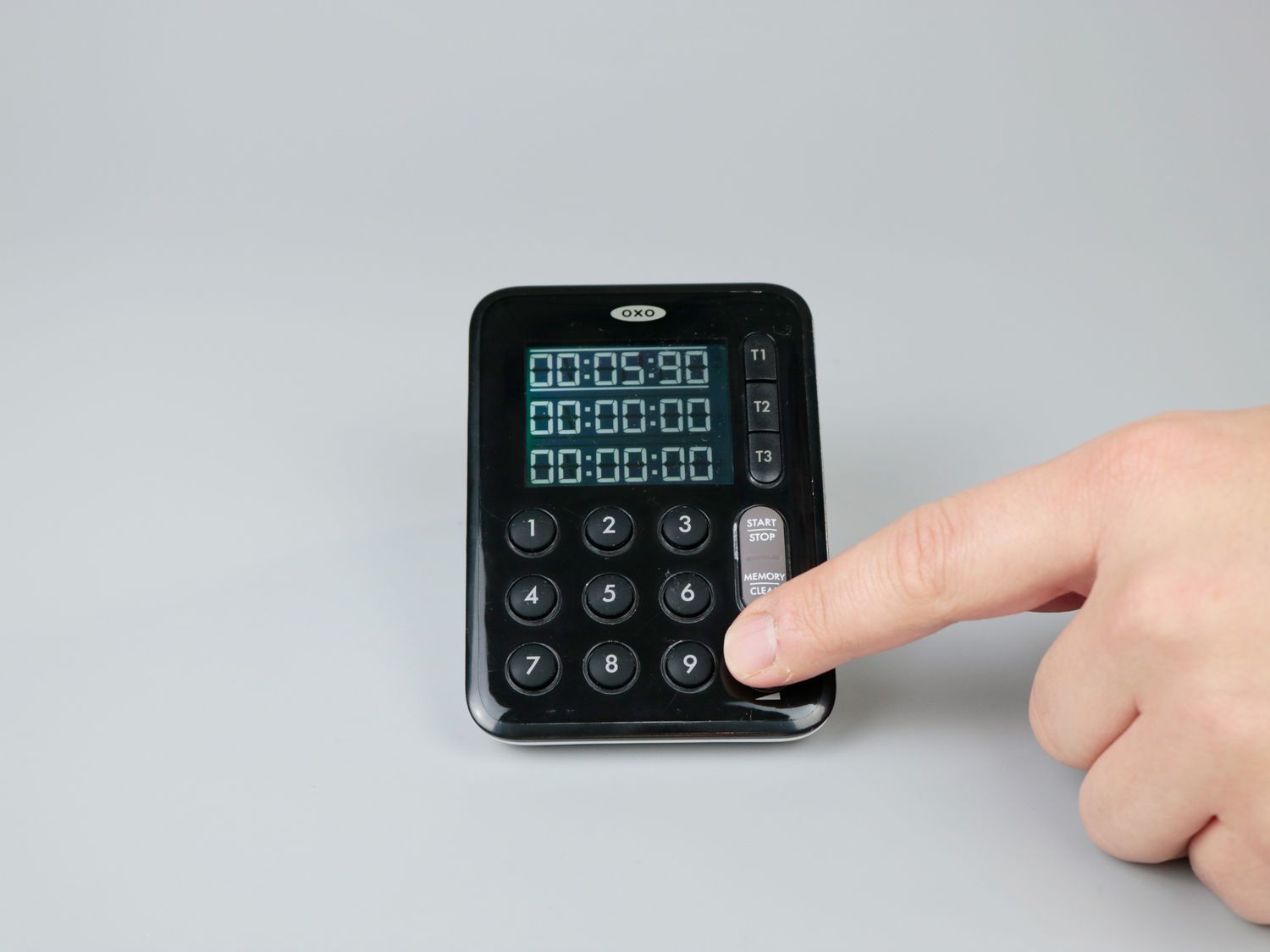 a wedge shaped timer 