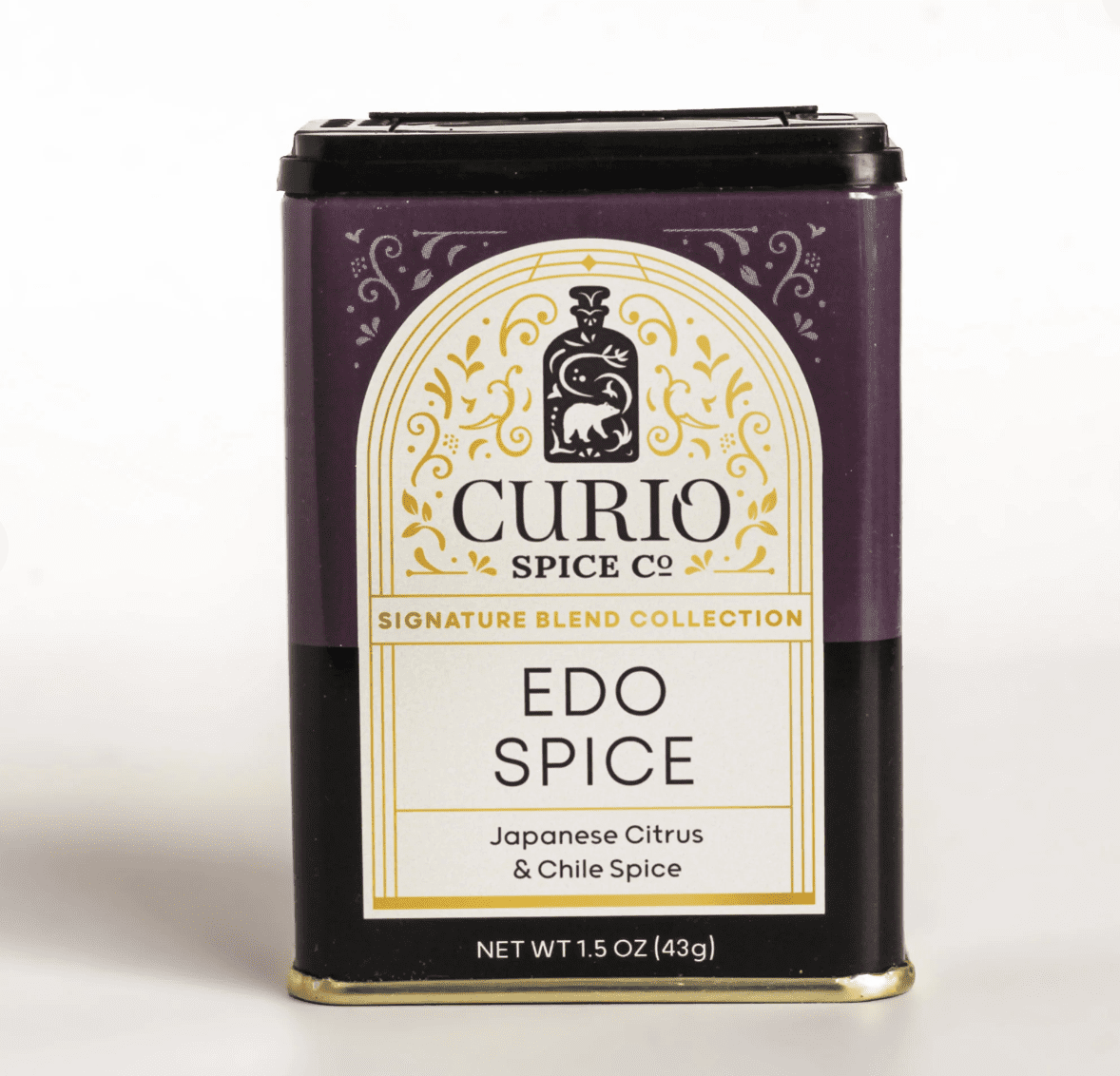curio spice co edo spice blend tin