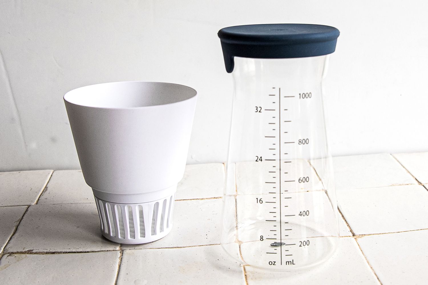 the chefn nut milk maker with the top part removed