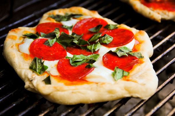 Grilled Pizza