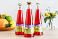 St. Agrestis Phony Negroni bottles on counter