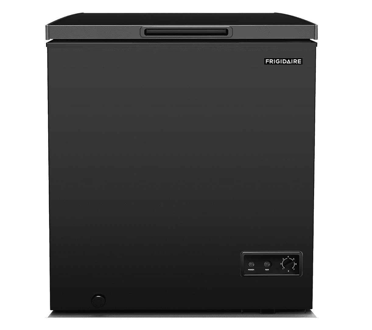 frigidaire chest freezer black