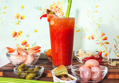 Side view of Bloody Caesar