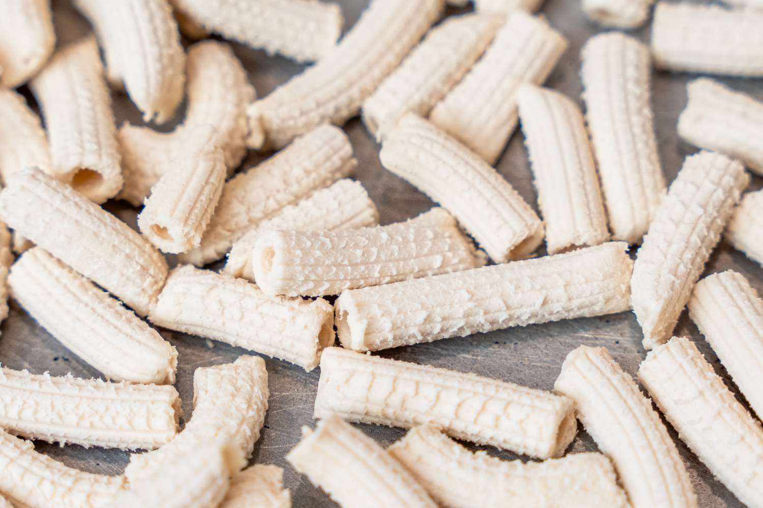 close up of pasta made with Philips Viva Collection Pasta and Noodle Maker 