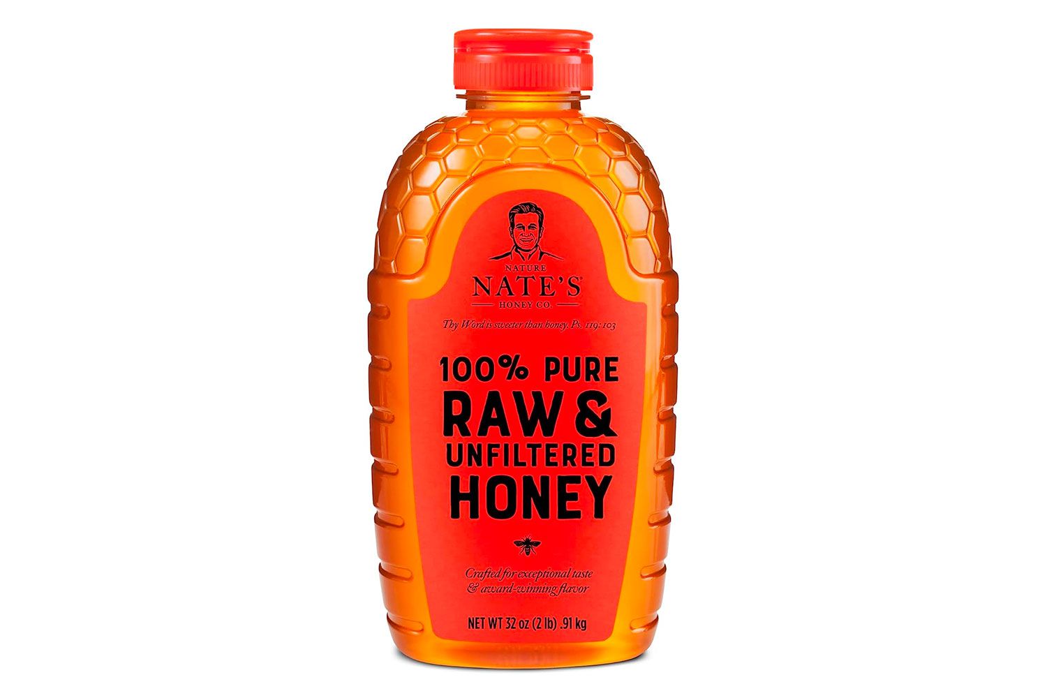 Nature Nate's 100% Pure, Raw &amp; Unfiltered Honey