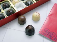 closeup of bixby bonbons