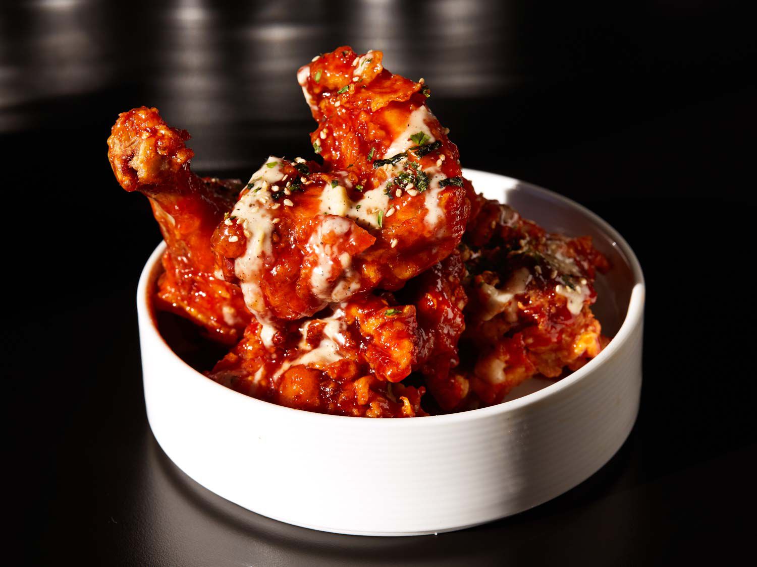 Fried chicken at Anju.