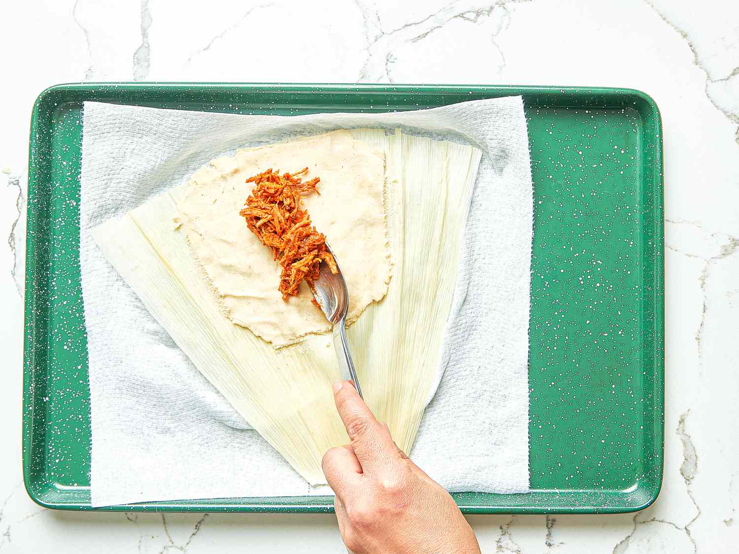 red pork tamales step 13