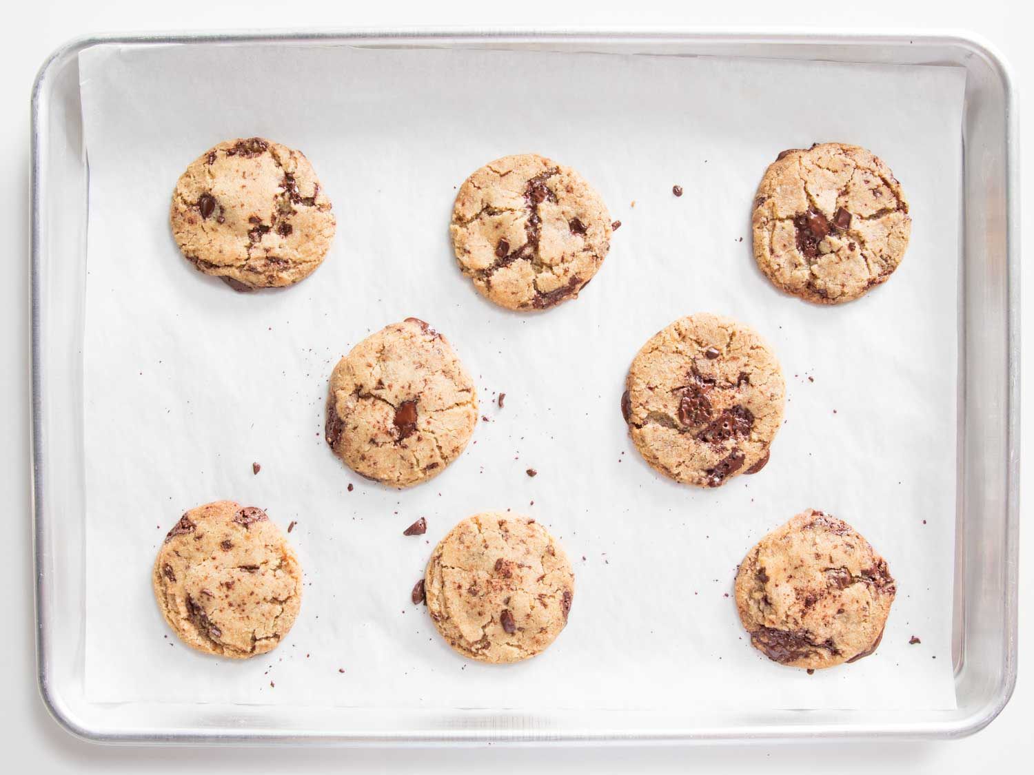 vegan chocolate chip cookies