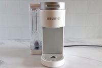 Keurig K-Supreme Single Serve K-Cup Pod Coffee Maker on white counter top