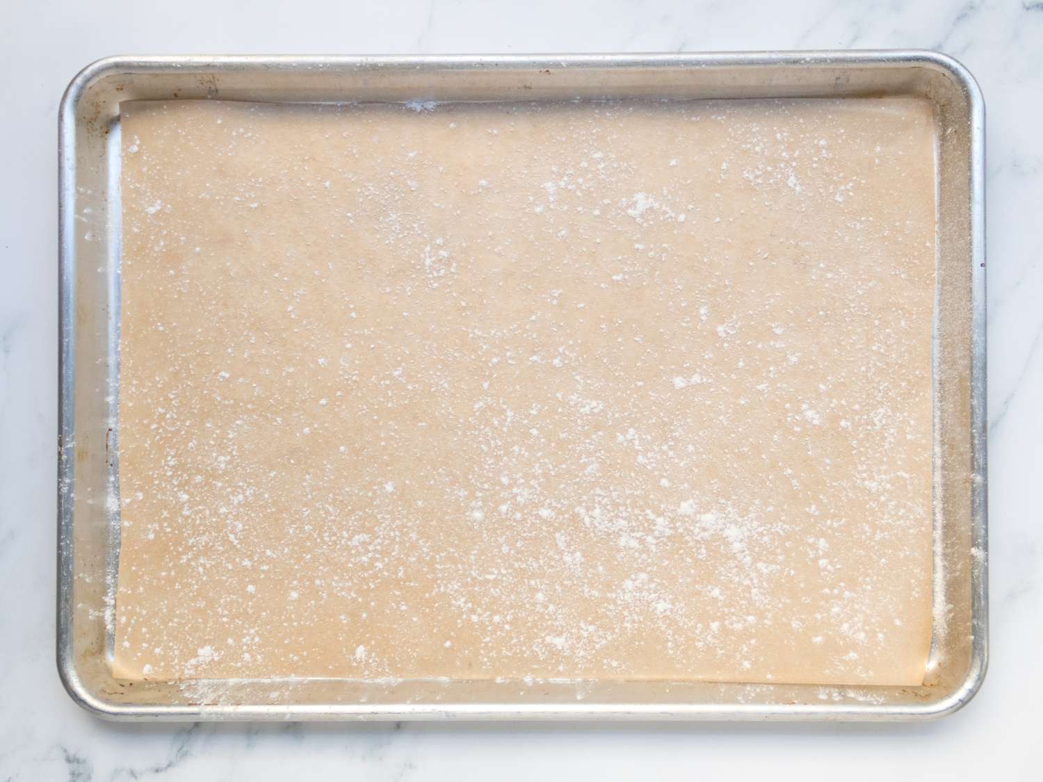  dusted sheet pan