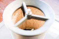 a view of the desiccated ground nuts inside the nama