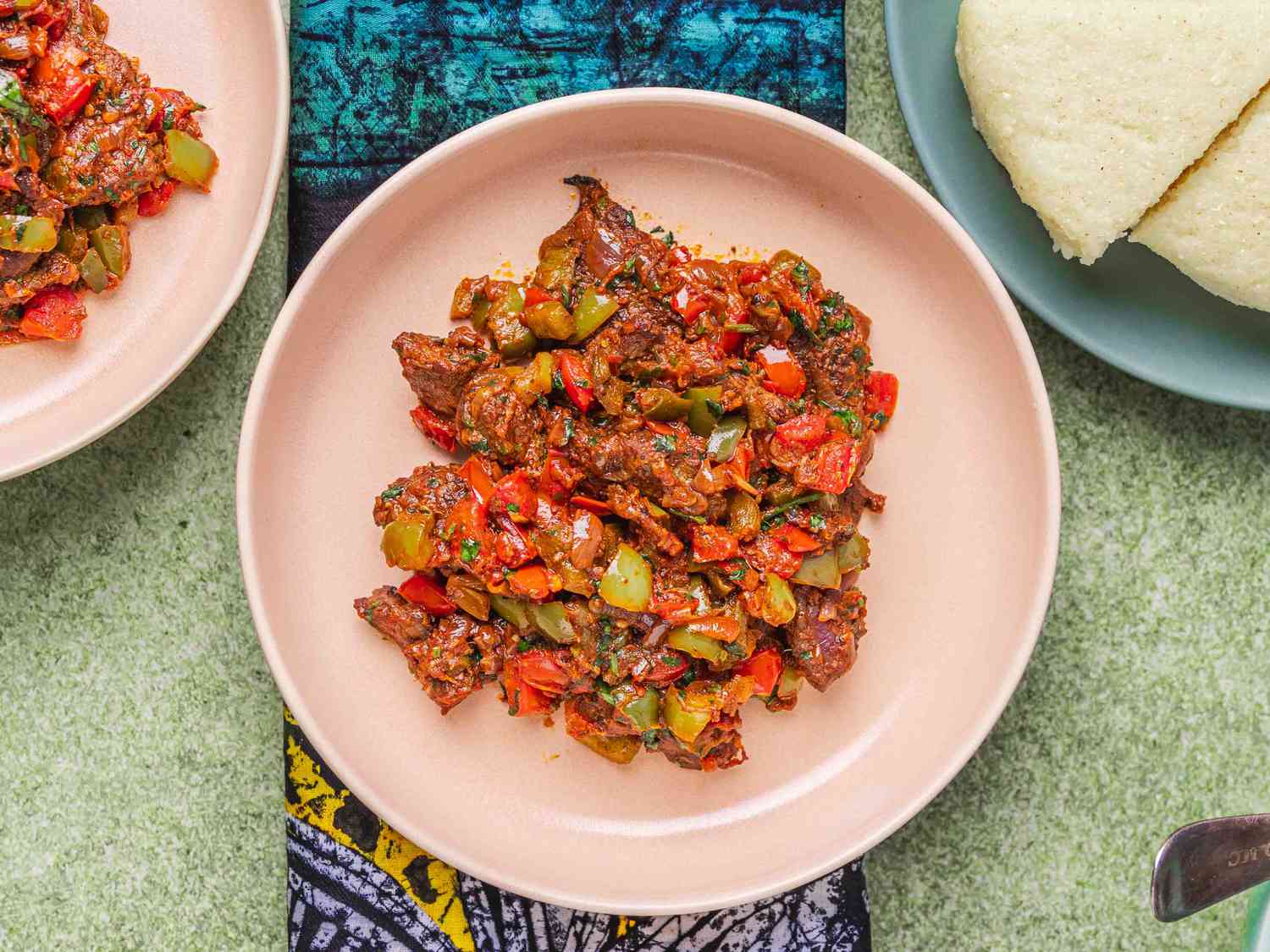 Overhead view of Kenyan Wet Fry