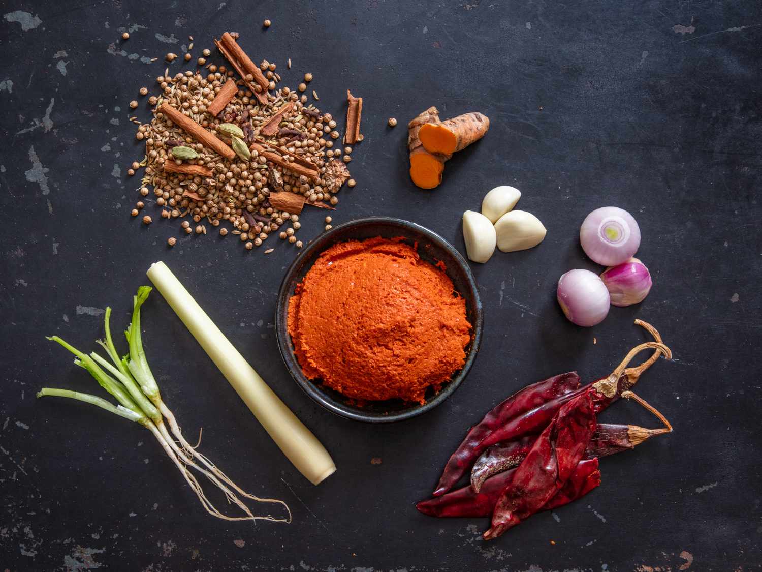 Prik Gaeng Garee (Thai Yellow Curry Paste)