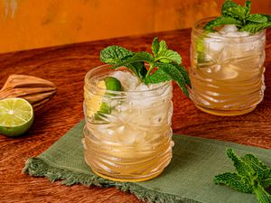 Angled view of Mai Tai