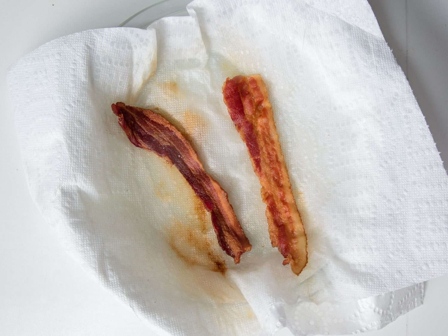 Microwave bacon