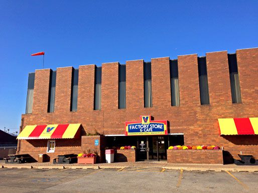 A picture of Vienna Beef's factory store.