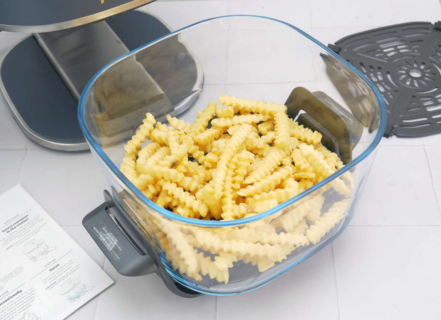 a basket of frozen fries 