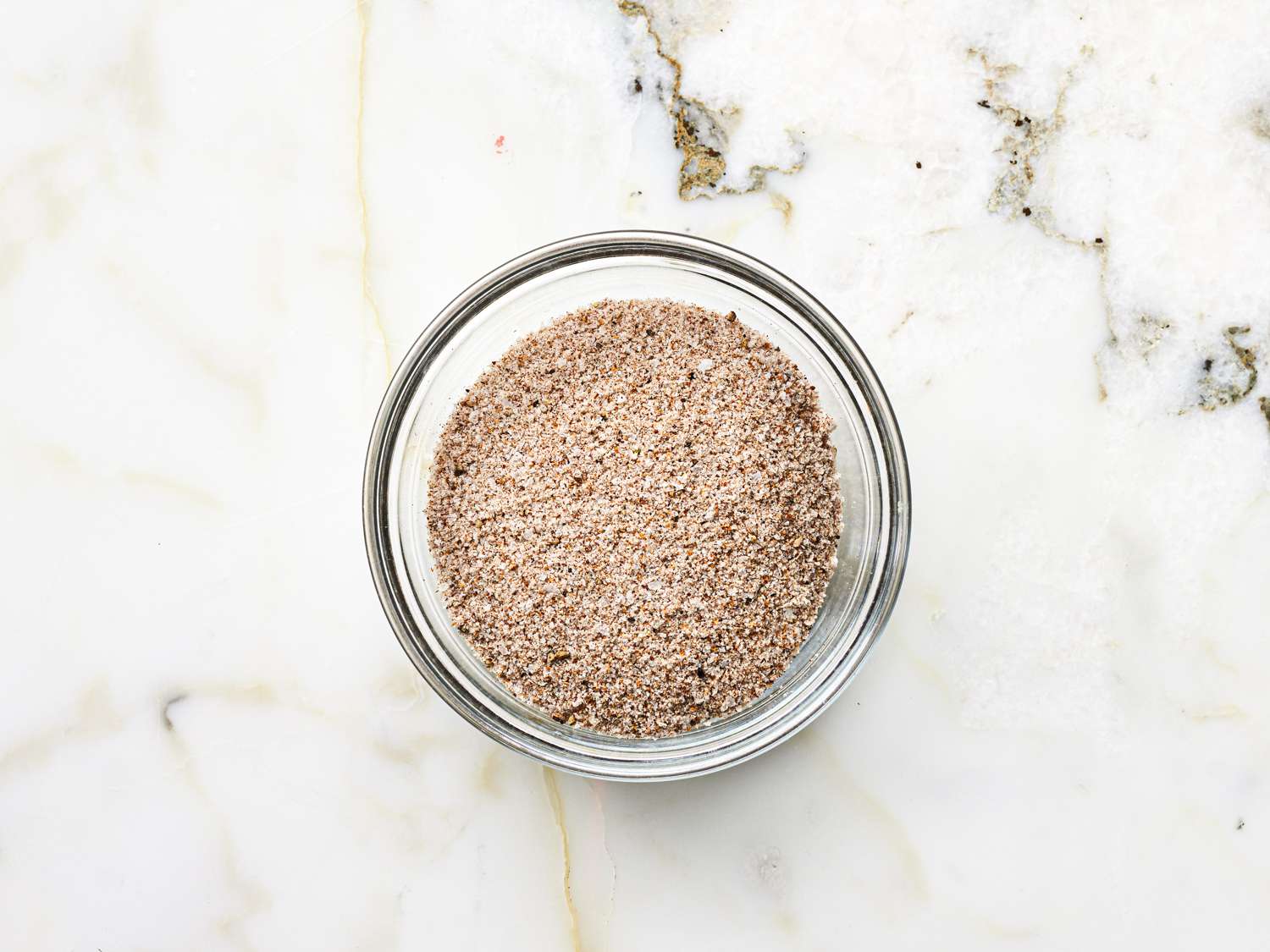 Caraway seeds, salt, and pepper mixed together