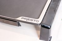 A closeup of the Presto Tilt-N-Fold electric griddle