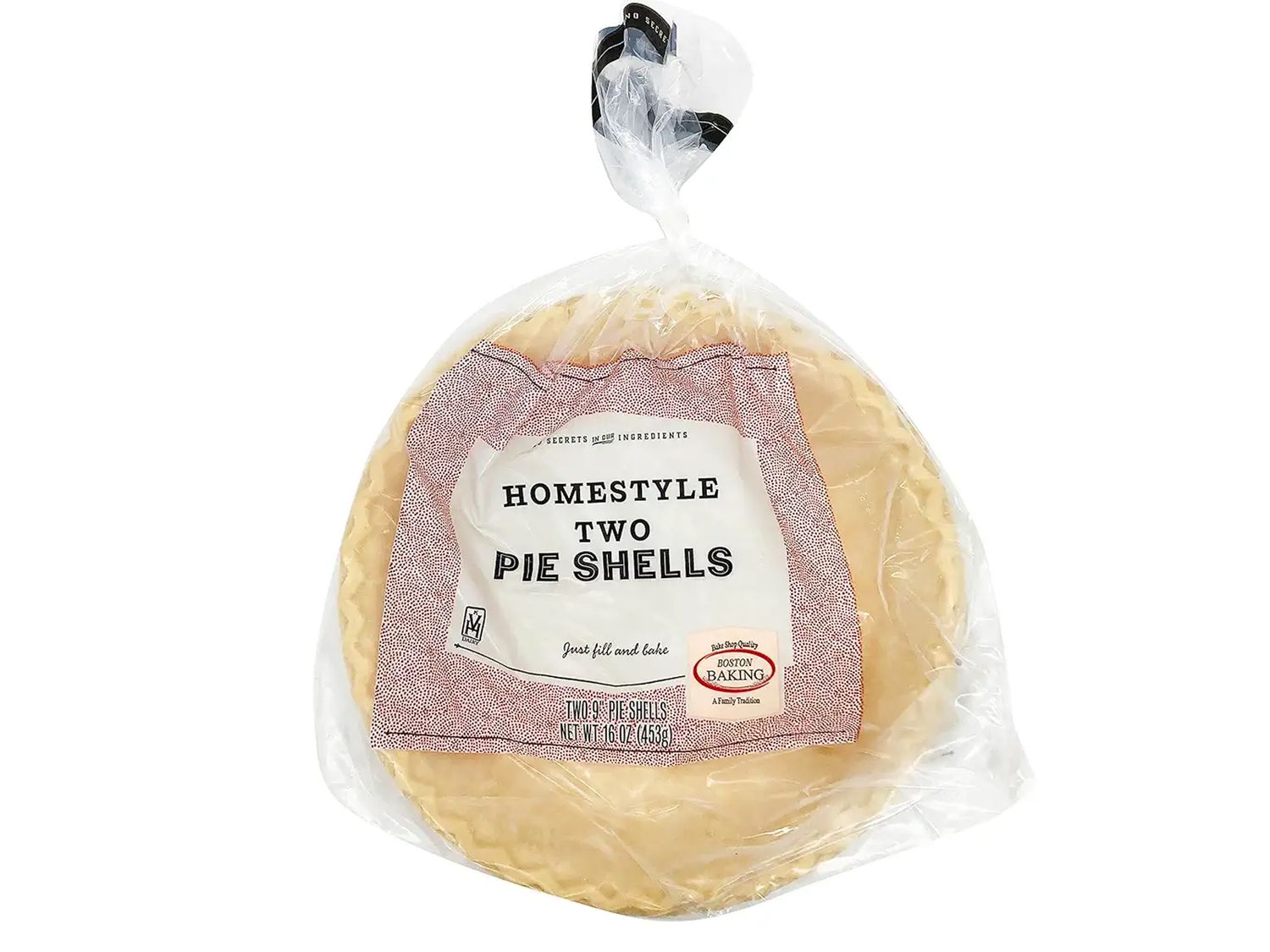 Photo of Boston Baking's Homestyle Pie Shells in their packaging.