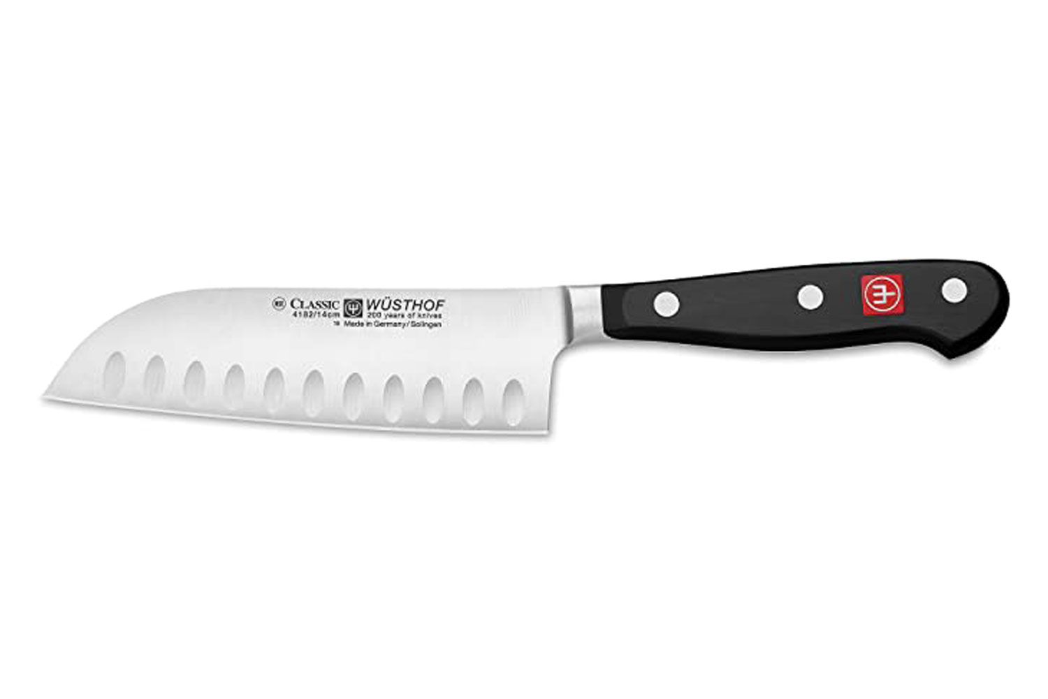 Wusthof Classic Hollow Edge Santoku Knife 4182, 5&quot;