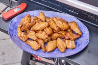 Wings cooked in the Traeger Ironwood XL