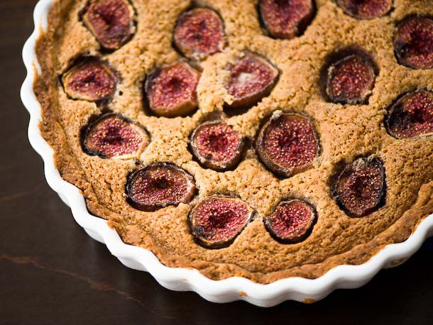 Fresh Fig and Hazelnut Tart