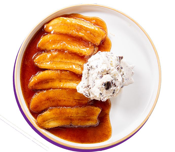 Banana Foster Graphic