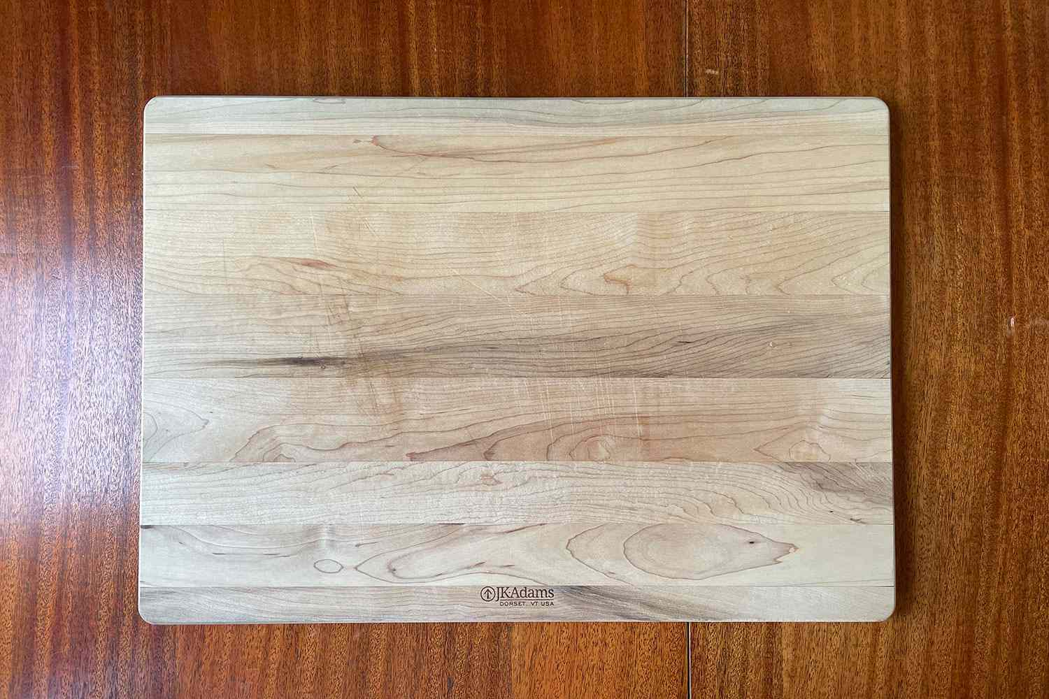 cutting board on counter