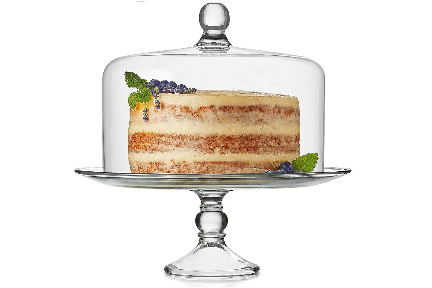 Amazon Libbey Selene Glass Cake Stand