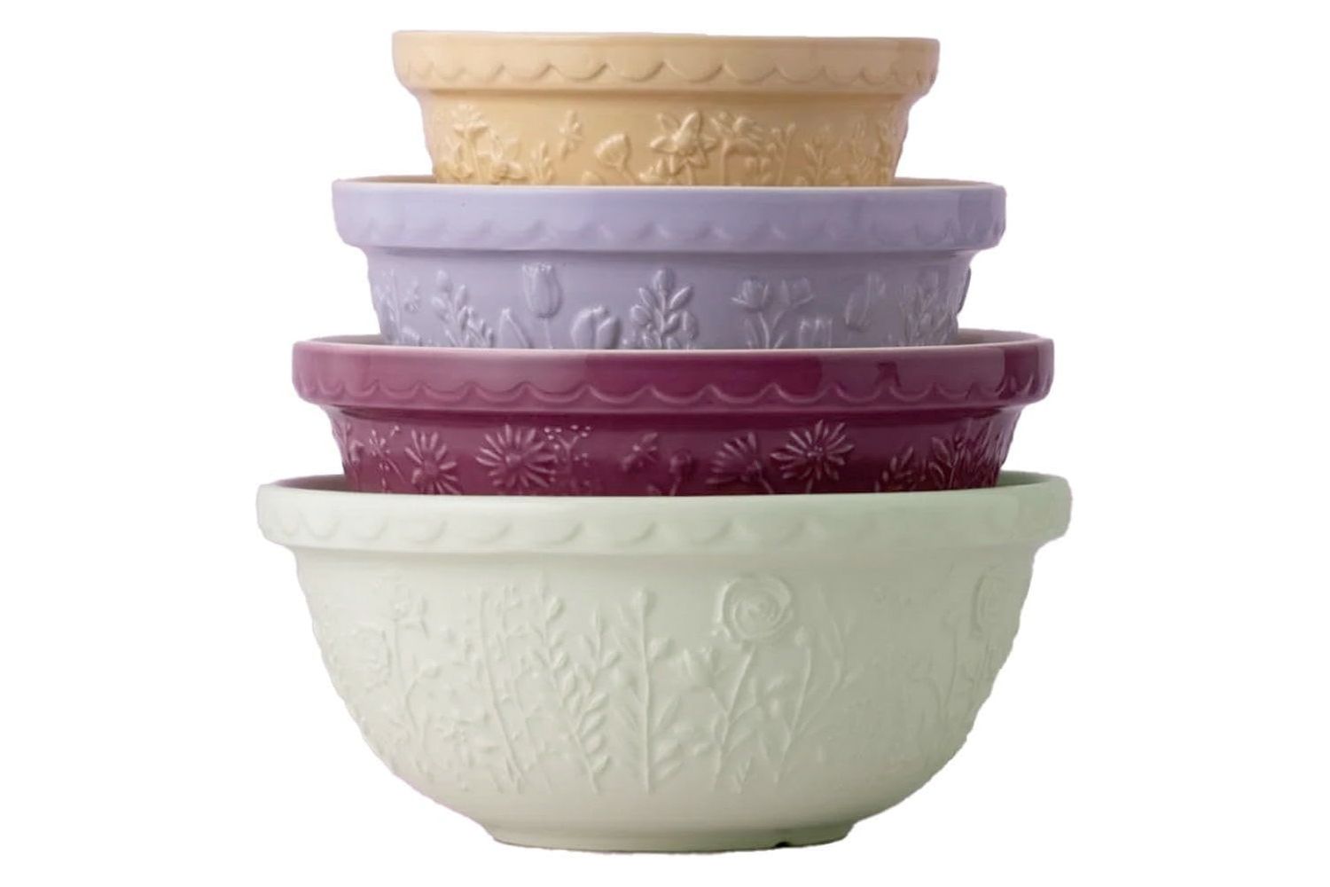 Mason Cash In The Meadow 4-Piece Mixing Bowl Set