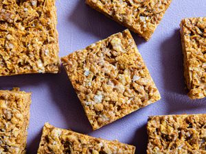 Overhead view of cornflake crispies