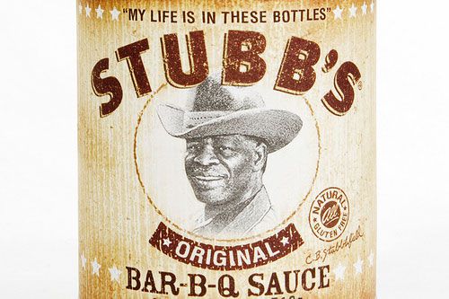 Closeup of Stubb's Original BBQ Sauce.