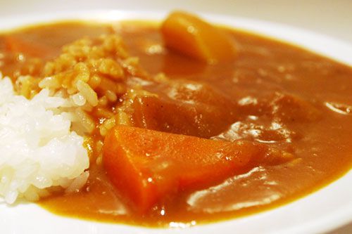 Torokeru taste test on a plate.